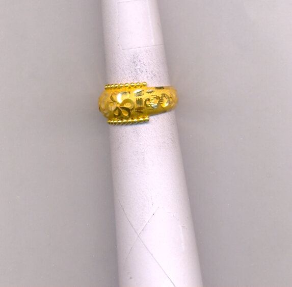 GOLD RING LADIES PLAIN FANCY