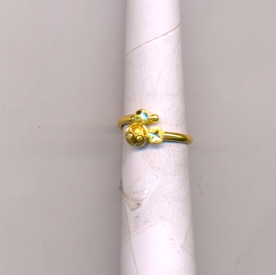GOLD RING LADIES PLAIN FANCY