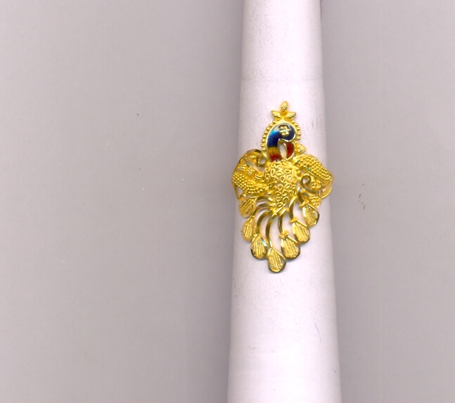 GOLD RING LADIES PLAIN FANCY