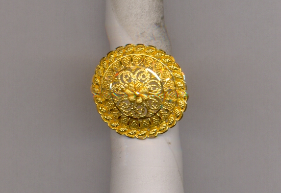 GOLD RING LADIES PLAIN FANCY