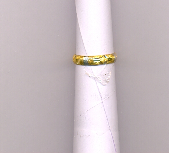 GOLD RING LADIES PLAIN FANCY