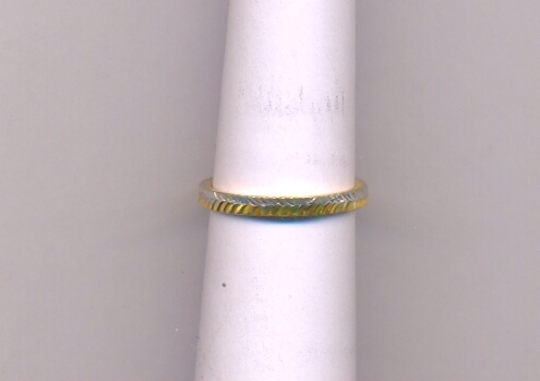GOLD RING LADIES PLAIN FANCY