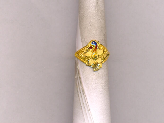 GOLD RING LADIES PLAIN FANCY