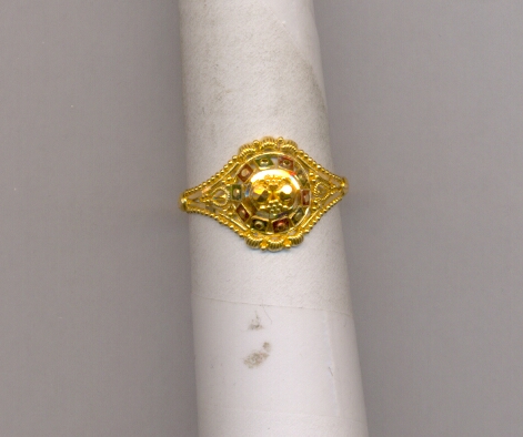 GOLD RING LADIES PLAIN FANCY