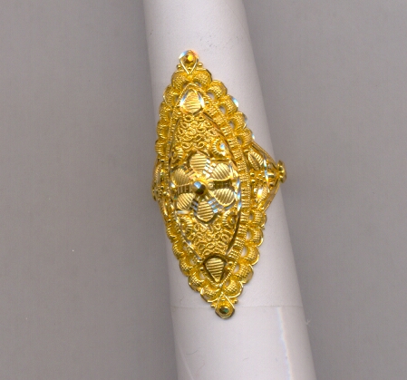 GOLD RING LADIES PLAIN FANCY