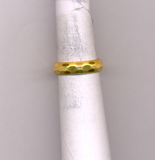 GOLD RING LADIES PLAIN FANCY