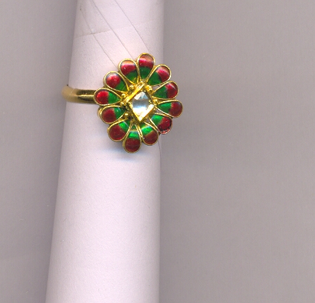 GOLD RING LADIES PLAIN FANCY