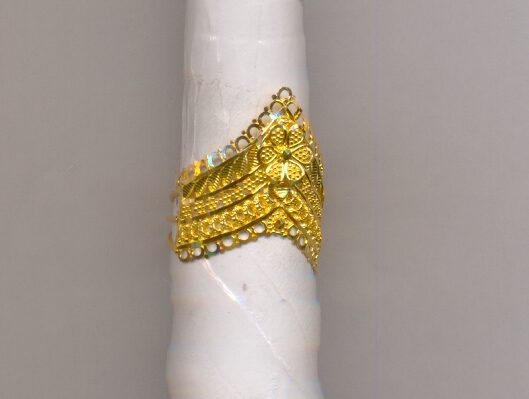 GOLD RING LADIES PLAIN FANCY