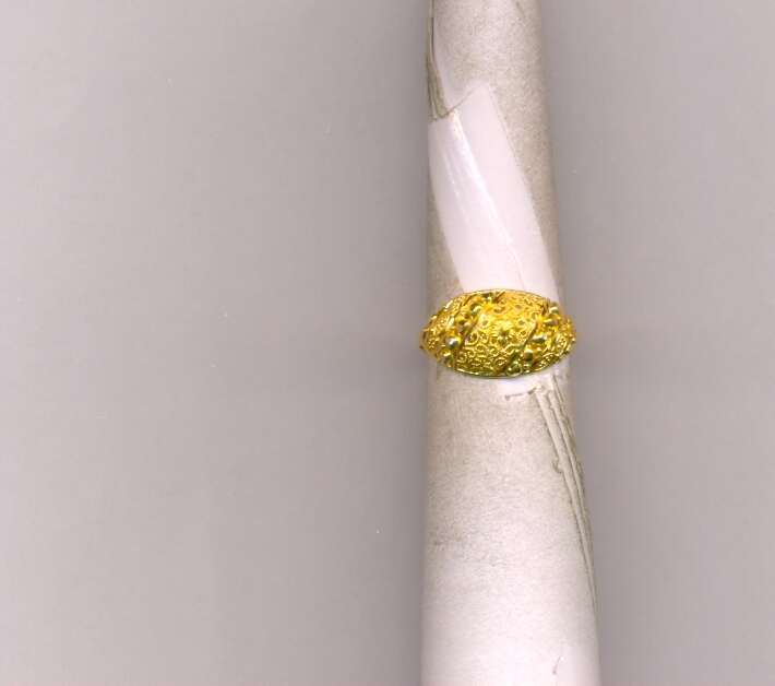 GOLD RING LADIES PLAIN FANCY