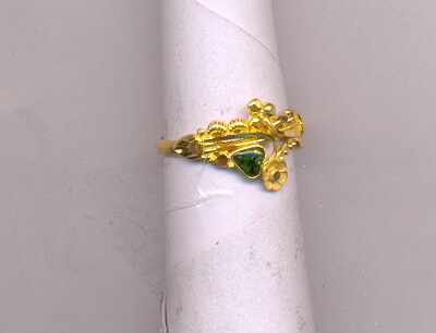 GOLD RING LADIES PLAIN FANCY