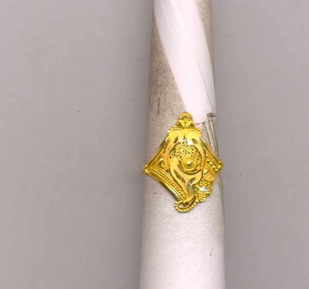 GOLD RING LADIES PLAIN FANCY