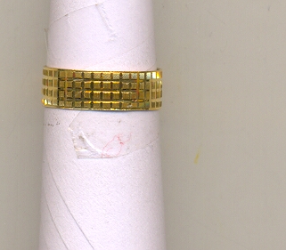 GOLD RING LADIES PLAIN FANCY