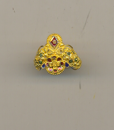 GOLD RING LADIES PLAIN FANCY