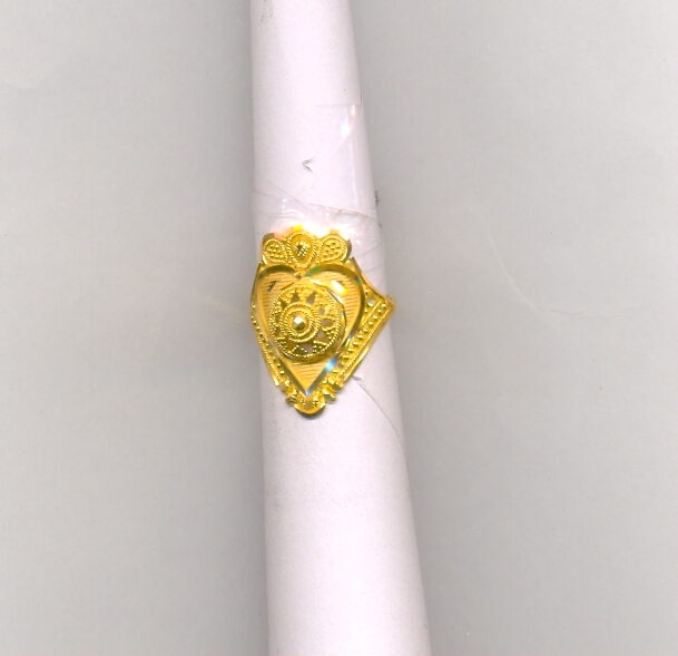 GOLD RING LADIES PLAIN FANCY
