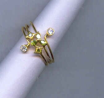 GOLD RING LADIES PLAIN FANCY