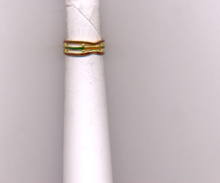 GOLD RING LADIES PLAIN FANCY