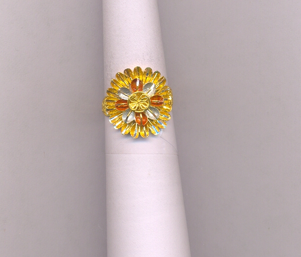 GOLD RING LADIES PLAIN FANCY