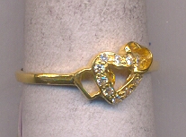 GOLD RING LADIES PLAIN FANCY