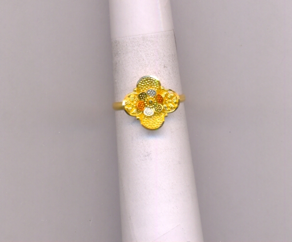 GOLD RING LADIES PLAIN FANCY