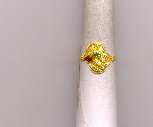 GOLD RING LADIES PLAIN FANCY