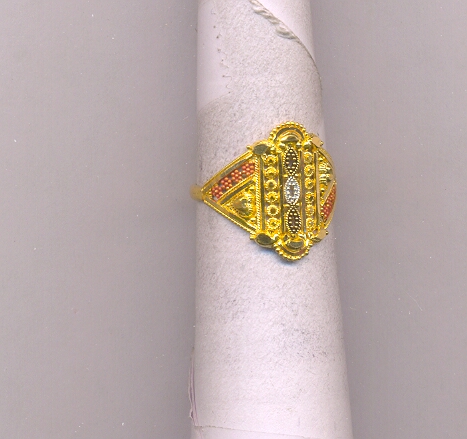 GOLD RING LADIES PLAIN FANCY