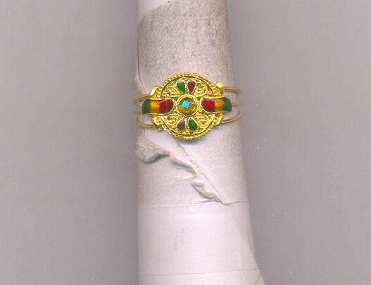 GOLD RING LADIES PLAIN FANCY