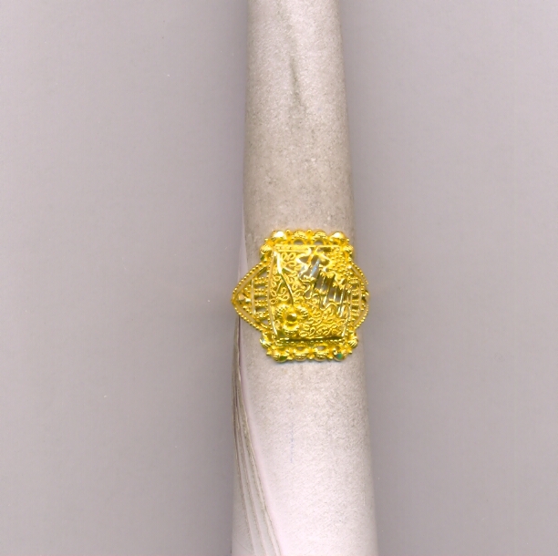 GOLD RING LADIES PLAIN FANCY