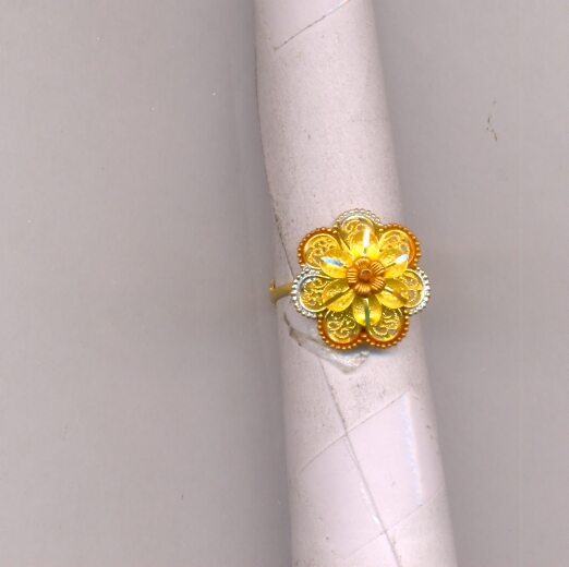 GOLD RING LADIES PLAIN FANCY