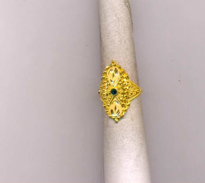 GOLD RING LADIES PLAIN FANCY