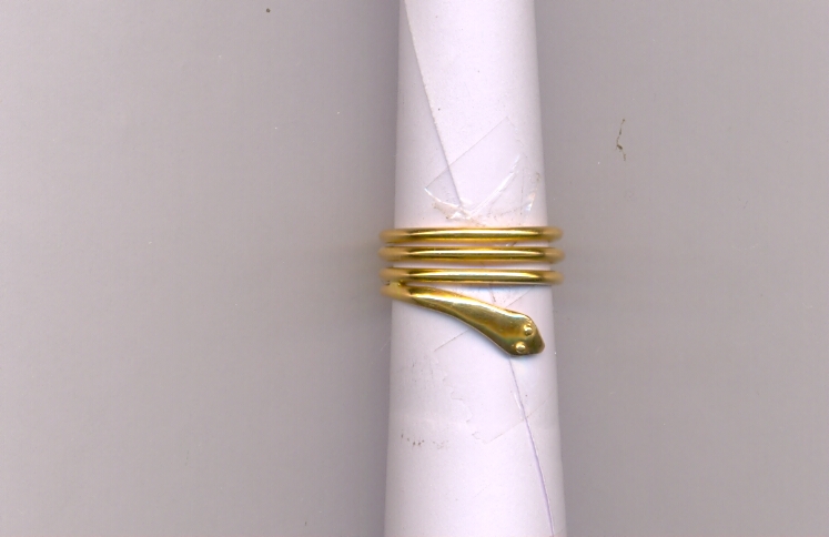 GOLD RING LADIES PLAIN FANCY