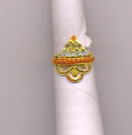 GOLD RING LADIES PLAIN FANCY