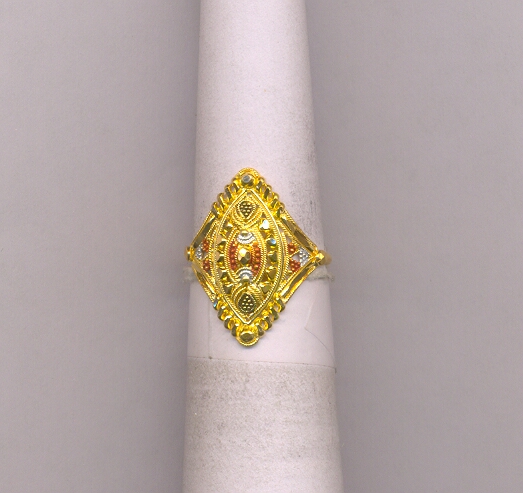 GOLD RING LADIES PLAIN FANCY