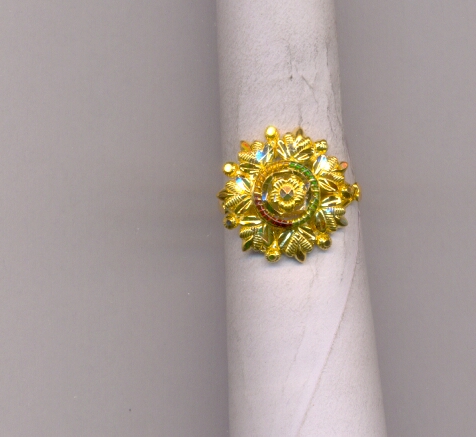 GOLD RING LADIES PLAIN FANCY