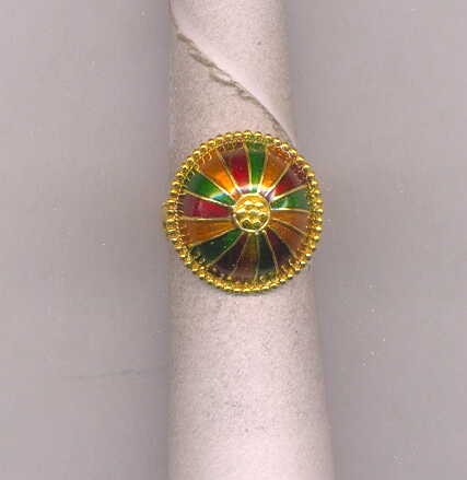 GOLD RING LADIES PLAIN FANCY