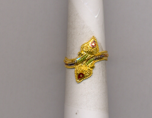GOLD RING LADIES PLAIN FANCY
