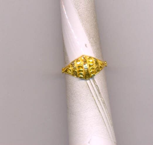GOLD RING LADIES PLAIN FANCY