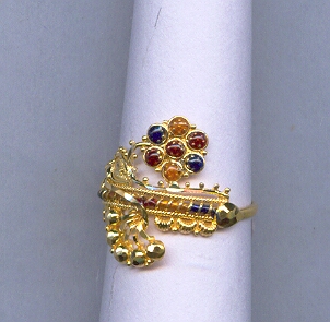 GOLD RING LADIES PLAIN FANCY