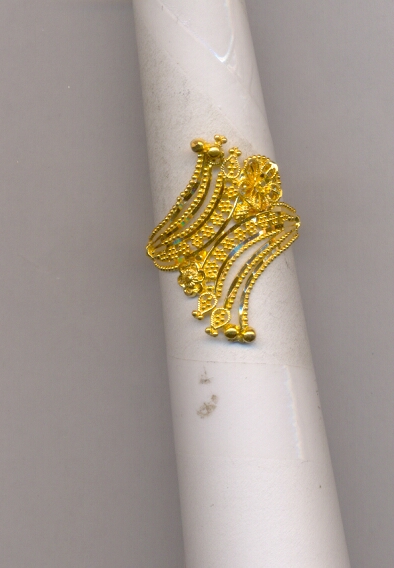 GOLD RING LADIES PLAIN FANCY