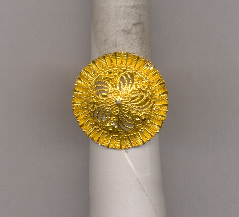 GOLD RING LADIES PLAIN FANCY