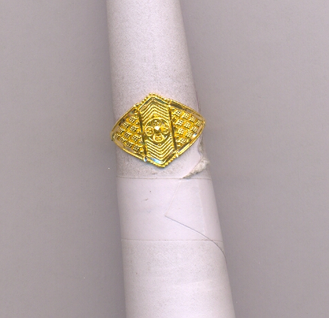 GOLD RING LADIES PLAIN GENERAL