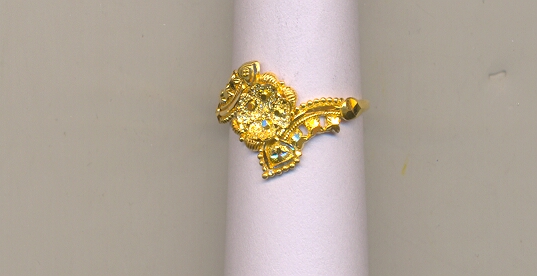 GOLD RING LADIES PLAIN GENERAL
