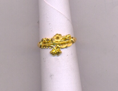 GOLD RING LADIES PLAIN GENERAL