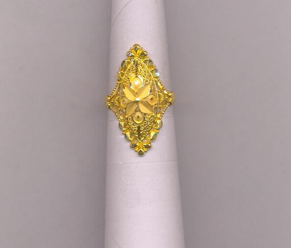 GOLD RING LADIES PLAIN GENERAL