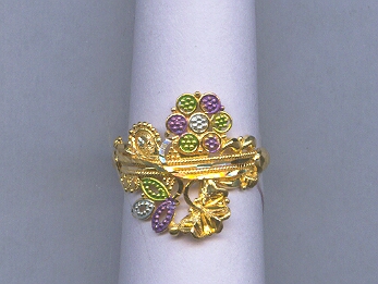 GOLD RING LADIES PLAIN GENERAL