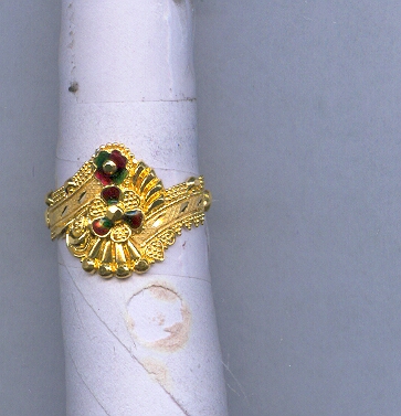 GOLD RING LADIES PLAIN GENERAL