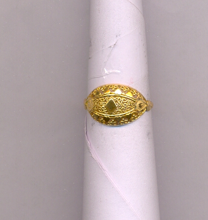 GOLD RING LADIES PLAIN GENERAL
