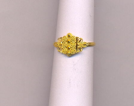 GOLD RING LADIES PLAIN GENERAL