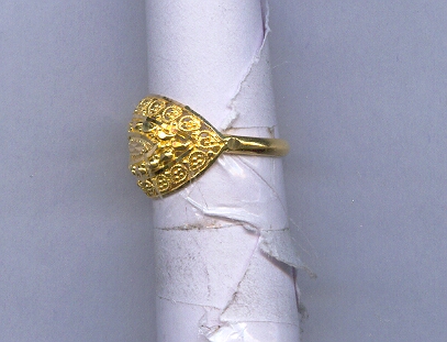 GOLD RING LADIES PLAIN GENERAL
