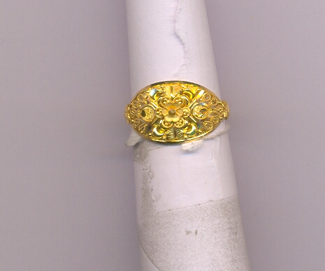 GOLD RING LADIES PLAIN GENERAL