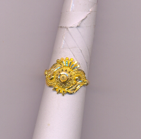 GOLD RING LADIES PLAIN GENERAL